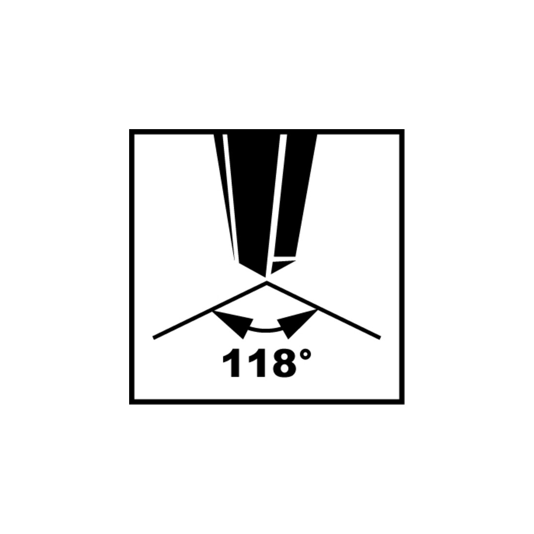 Jeux de forets coniques HSS Co 5, en cassette ABS