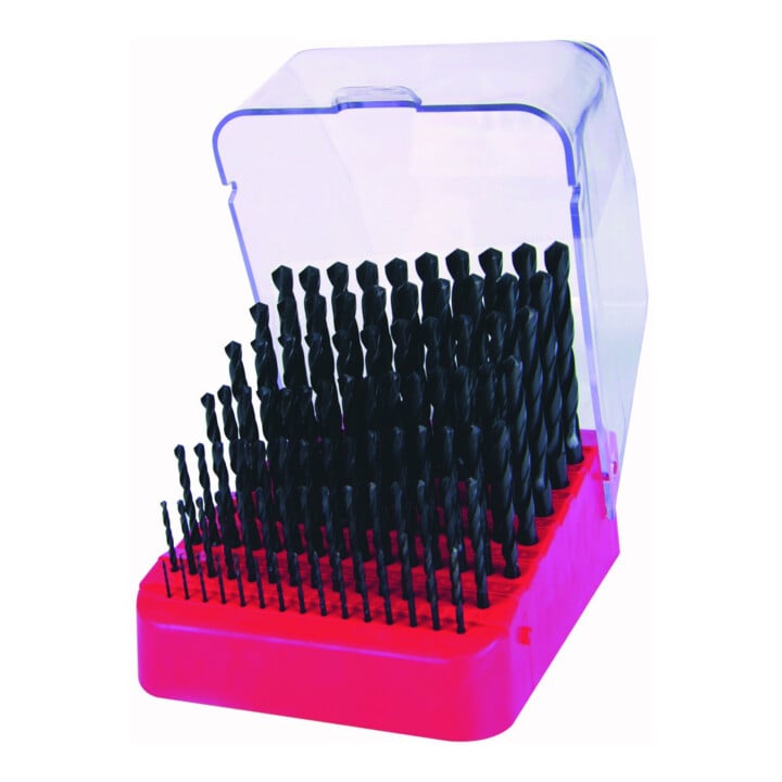 Jeux de forets DIN 338 type N HSS R taillés meulés coffret métallique