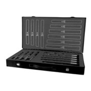 Jeux de forets DIN 345 HSS en cassette acier-1
