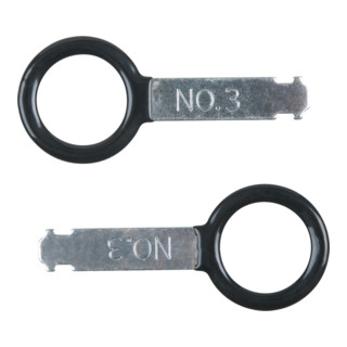 Jeux de kit de démontage pour poste autoradio, VW, 2 pcs.