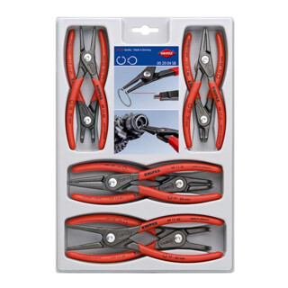 Jeux de pinces de précision pour circlips Knipex