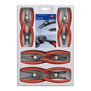 Jeux de pinces de précision pour circlips Knipex