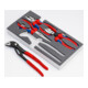 Jeux de pinces, sur plateaux en mousse Knipex-4
