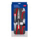 Jeux de pinces, sur plateaux en mousse Knipex