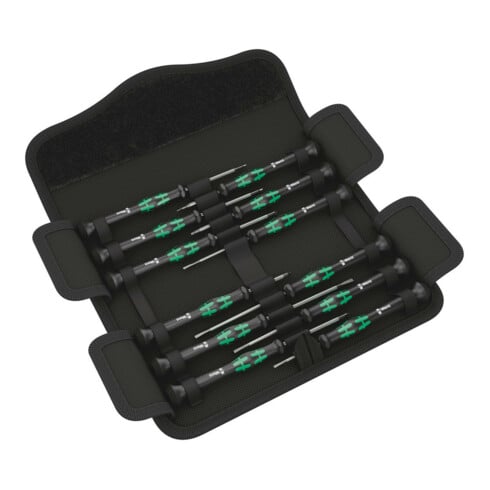 Jeux de tournevis électroniques WERA «Kraftform-Micro» 12