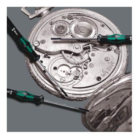Jeux de tournevis électroniques WERA «Kraftform-Micro» 12
