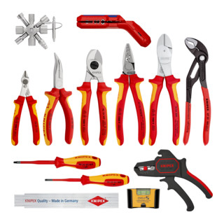 Pince à dégainer automatique KNIPEX 12 74 180 SB pour câbles