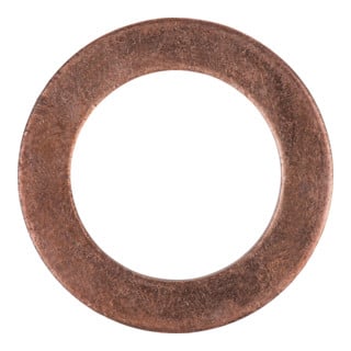 Joint de vidange cuivre 25,5 x 16 x 1,6 mm, pack de 25