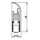 Joint goutte Athmer Schall-Ex® Applic A Ausl.1-s.L.805mm bronze aluminium bronze-3