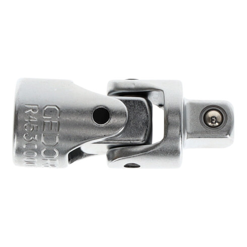 Gedore red Cardan articulé, 1/4'' 6,3 mm carré, 33 mm long, adaptateur, outil, acier chromé mat, R45300005