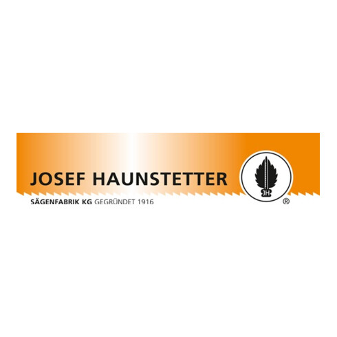 Josef Haunstetter Laubsägeblatt Blitz Größe 3 mittelgezahnt 130 mm