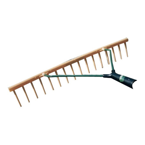 JOST Râteau à foin en plastique unilatéral 16 dents
