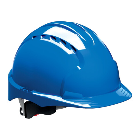 JSP Casque de protection EVO3 avec fermeture à vis, EN 397, bleu