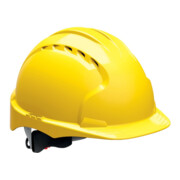 JSP Casque de protection EVO3 avec fermeture à vis, EN 397, jaune