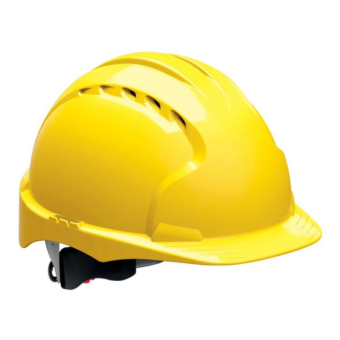 JSP Casque de protection EVO3 avec fermeture à vis, EN 397, jaune