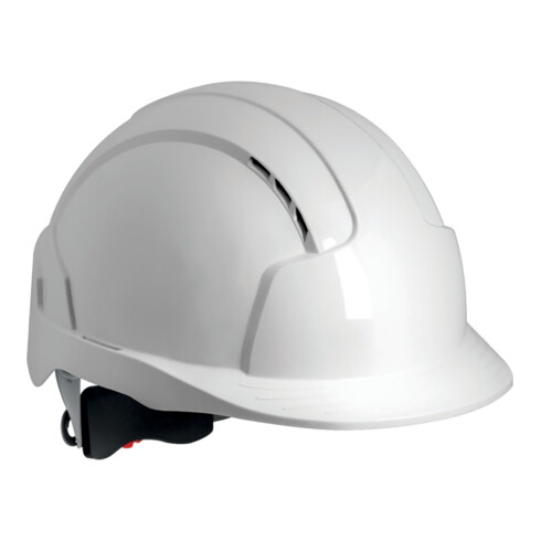 JSP Casque de protection EVOLite avec fermeture à vis, blanc