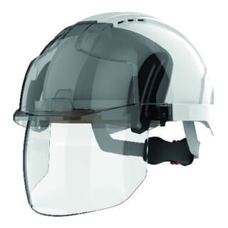 JSP EVO VISTAshield avec visière blanc