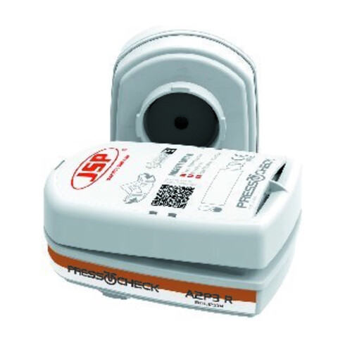 JSP KombifilterPress pour vérifier ABEK1P3f.Masque Force8, 2 pcs