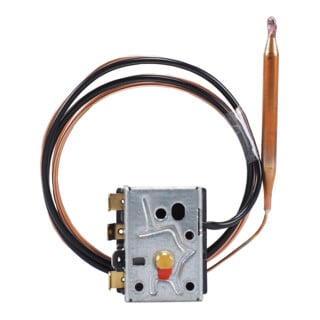 JUMO Sicherheitstemperaturbegrenzer 100°C Fernleitung 2000mm