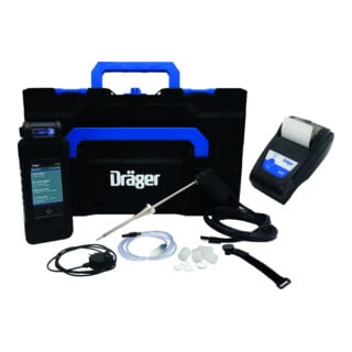 jumtec Analyseur de gaz de combustion FG4500 avec imprimante