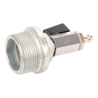 JUMTEC Gasprüfanschluß Zweirohr R1.1/4" m.Kugelhahn 28845