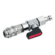 jumtec Kugelhahn steckbar NW5 Kupplung offen / Nippel NW5
