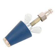 JUMTEC Prüfanschluss konisch Gas 35-65mm m.Schnellkupplung