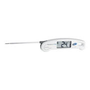 JUMTEC Thermomètre pliable HACCP blanc, étanche, 110 mm