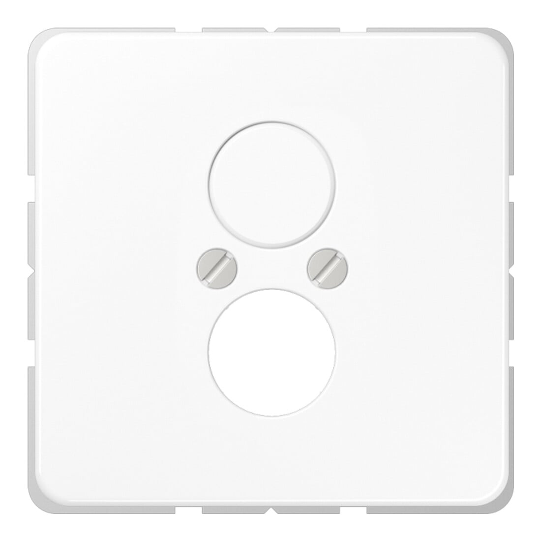 Jung Abdeckung aws für 2 Kleinst.Dosen CD 562 WW