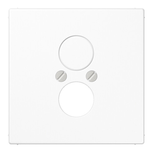 Jung Abdeckung aws für 2 Kleinst.Dosen LS 962 WW