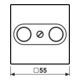 Jung Abdeckung aws für Antennendose A 561 PLTV WW-3