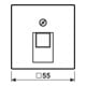 Jung Abdeckung aws für IAE/UAE-Dose A 569-1 BFPLUA WW