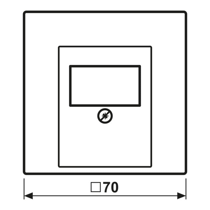 Jung Abdeckung eds für TAE-Dose ES 2969 T