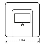 Jung Abdeckung pla für TAE-Dose CD 569 T PT-3
