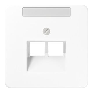 Jung Abdeckung Schriftfeld aws für IAE/UAE-Dose CD 569-2 NAUA WW