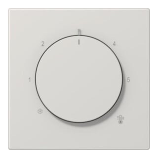 Jung Abdeckung Thermostat LS1749BFLG grau Thermoplast