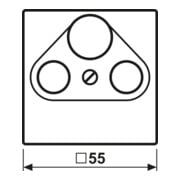 Jung Abdeckung ws für SAT-TV-Dose A 561 PLSAT-3