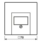 Jung Abdeckung ws für TAE-Dose LS 969 T-3