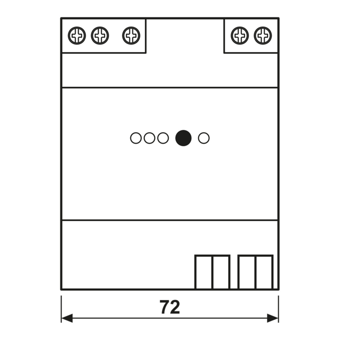 Jung Alimentation 640mA, KNX 20640 REG