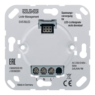 Jung Alimentation AC230/240V 50Hz SV 539 LED