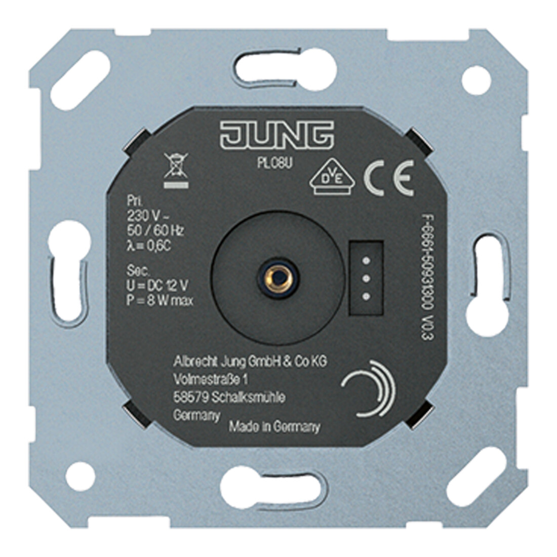 Jung Alimentation électrique PL 08 U