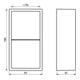 Jung AP-Cap 2 voies cadre moulé LS 582 A WW