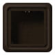 Jung AP-Kappe 1-fach br angeformter Rahmen CD 581 A