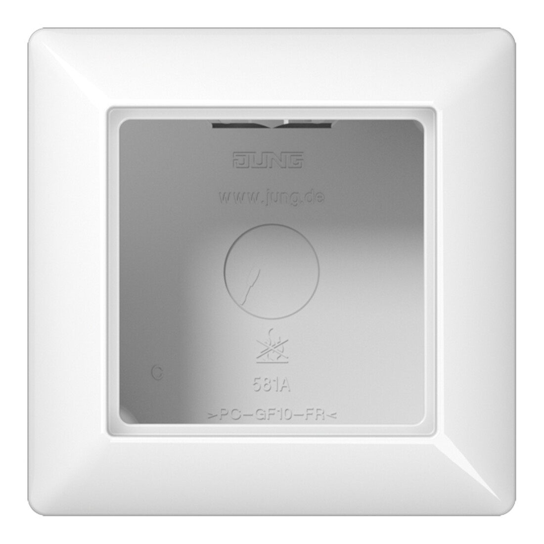 Jung AP-Kappe 1 poste cadre moulé aws AS 581 A WW