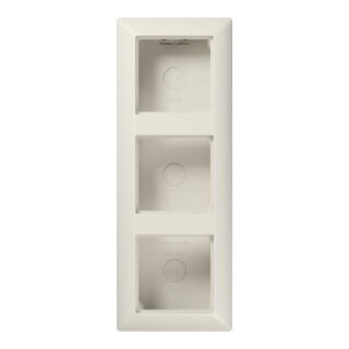 Jung AP-Kappe 3-fach cadre moulé blanc AS 583 A W