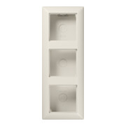 Jung AP-Kappe 3-fach cadre moulé blanc AS 583 A W-1