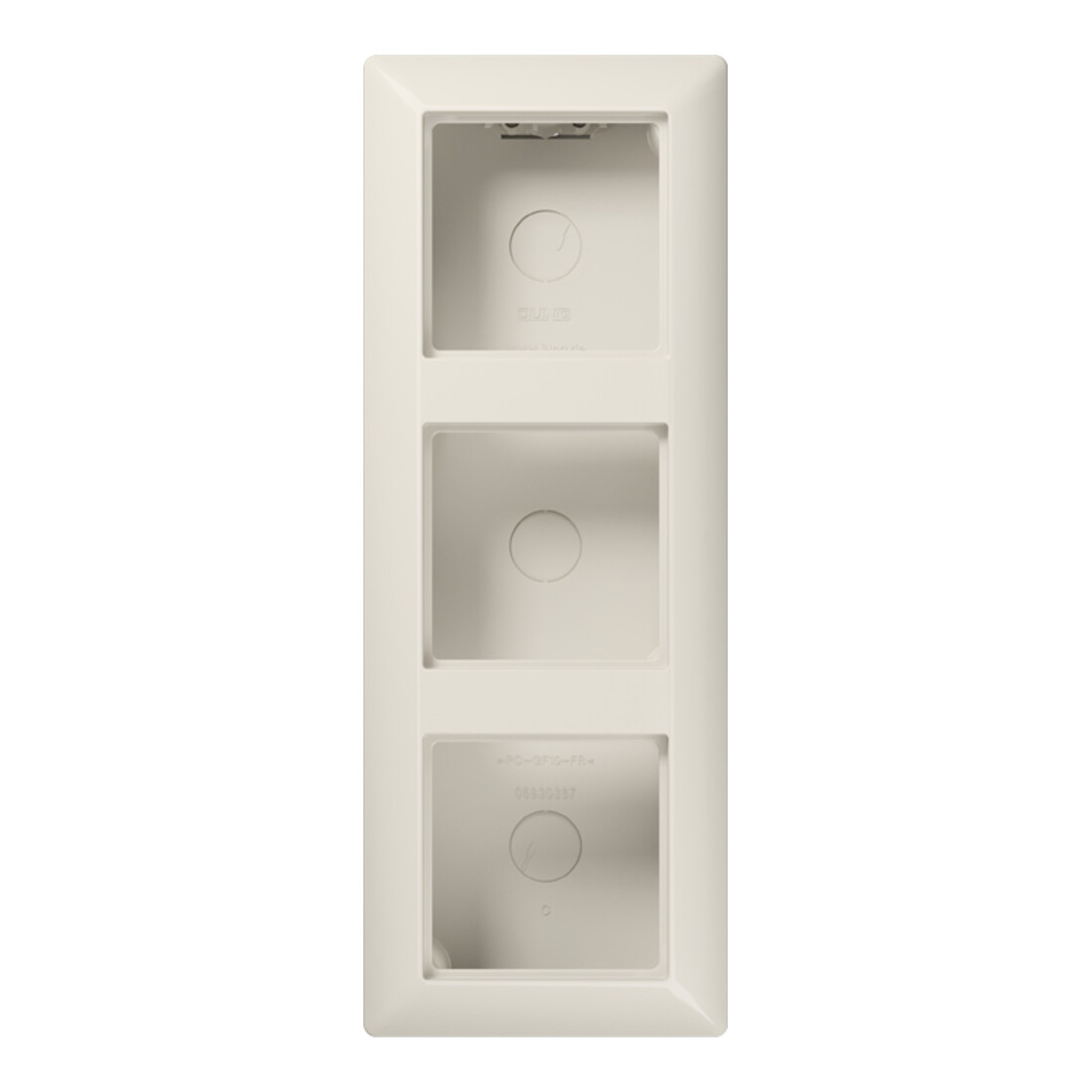 Jung AP-Kappe 3-fach cadre moulé blanc AS 583 A W