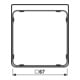 Jung Applikations-Segment sw-m CDP 82 SWM
