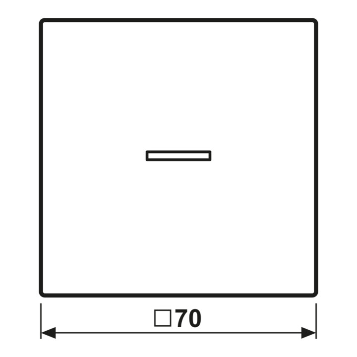 Jung Bascule pour bouton-poussoir ES 2990 KO5