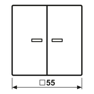 Jung Bascule pour bouton-poussoir KO A102KO5WW